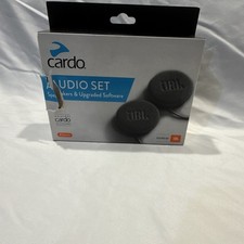 JBL Cardo  Audio Set Speakers & Upgraded Software New ( Damaged Box) picture