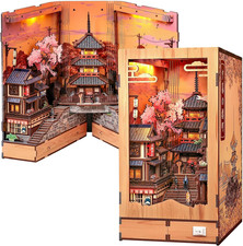 Book Nook Kit - DIY Miniature House Japanese Street Diorama picture