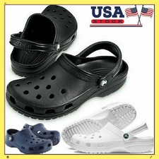 Crocs Classic Clog Unisex Slip On Women Shoe Ultra Light Water Friendly Sandals- picture