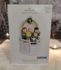 2007 Hallmark Keepsake Ornament Ringing In Christmas Peanuts Magic picture