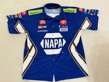 2026 RON CAPPS NHRA Crew Jersey Shirt Drag Racing Official Napa Carlyle SIGNED picture