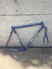 Vintage Bianchi Reparo Corse Eros 52.5 cm Frame + Fork 55.5 TT 130 mm Road picture