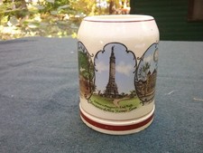 Antique Souvenir of Yale U. New Haven CT Ceramic Beer Stein.  4.25