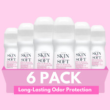 Avon Skin So Soft Roll-On Antiperspirant Deodorant, 2.6 fl oz (6-Pack) picture