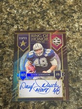 Daryl Johnston 2023 limited ring of honor auto autograph #13/99 picture