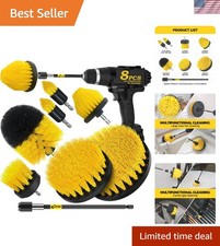 Drill Brush Set for Cleaning Grout Tile Bathtub Shower Car Power Scrubber picture