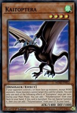 YUGIOH 1x Kaitoptera Super Rare MZMI-EN012 NM picture