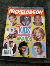 May 1999 Nickelodeon Kids’ Choice Awards Magazine with Uncut Card Sheet (Rare) picture