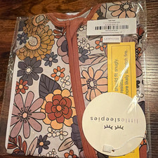Little Sleepies Wildwood Floral Zippy One-Piece Sleeper Long Sleeve Zip P picture