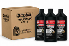 Castrol Transmax ATF+4 Full Synthetic Transmission Fluid 1 Qt Case of 3 06810 picture