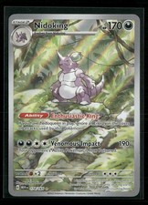 Nidoking 174/165 Illustration Rare SV: Scarlet & Violet 151 EN Near Mint picture
