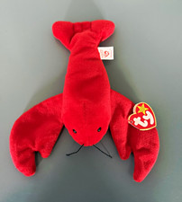 Ty Beanie Babies Pinchers Red Lobster Plush Beanbag Vintage 1993 picture