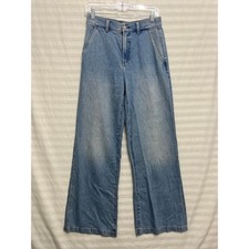 PISTOLA Dalia High Rise Wide Leg Jeans Sz 25 Palo Alto Light Wash picture