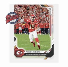 PRE-ORDER 2026-27 Patrick Mahomes II #26 Topps Now Kansas City Chiefs NFL Card picture