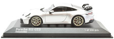Minichamps Porsche 911 992 Dolomite Silver GT3 1:43 Scale Diecast Car 410069204 picture