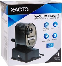 X-Acto Bulldog Vacuum Mount Manual Pencil Sharpener,  Black picture