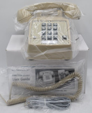 NEW Vintage Premier 2500 Desk Telephone Tone Dial Biege 250044-MBA-27F-CH picture