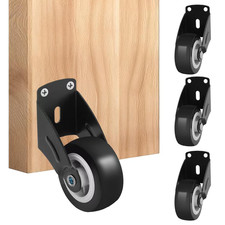 Small Gate Wheel 2Inch-4Pcs, Anti-Sag Door Bottom Support Wheels picture