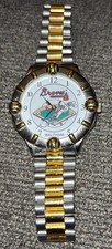 Vintage 1994 Waltham WB Bugs Bunny Atlanta Braves MLB  Watch With New Battery picture
