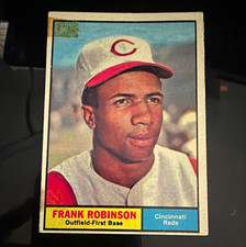 Topps Frank Robinson #360 Cincinnati Reds MLB Baseball 1961 Topps Base Set picture