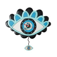 Enesco Allen Designs Envy of My Eye Battery-Operated Pendulum Wall Clock picture
