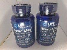 2-Pack Life Extension Neuro-Mag Magnesium L-Threonate 90 Capsules (180 Total) picture