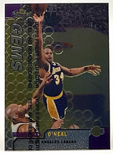 Topps 1998-99 Topps Finest Shaquille O'Neal Los Angeles Lakers #106 picture