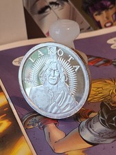 2009 Free Lakota Bank 1oz Silver Crazy Horse Currency of the Free & Independent  picture