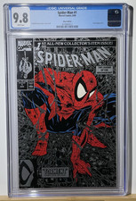 Spider-Man 1 Silver Edition 1990 CGC 9.8 NM/M Iconic Todd McFarlane Cover picture