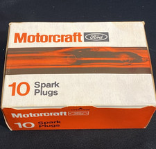 Motorcraft AF42 AF 42 Spark Plugs Box of 10 Sealed Original Ford Packaging NOS picture