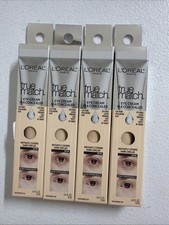 NEW 4 x Loreal True Match Eye Cream Concealer W 1-2 Fair .4oz picture