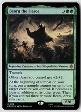 Beorn the Fierce 119 Mythic The Hobbit Magic: The Gathering Foil Near Mint picture