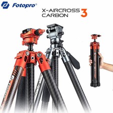 Fotopro X-Aircross 3 lite Carbon fiber Extend Tripod Stand ballhead for Camera picture