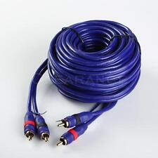 25ft 25' HIGH PERFORMANCE DIRECTIONAL BALANCE RCA 2 Male to Male Audio Cable picture