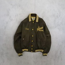 Vintage Frontier Bar & Eatery Bomber Jacket Size Medium picture