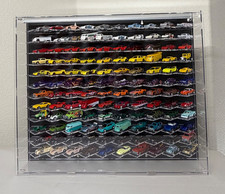 Acrylic display case fits 120 cars ( FITS 1:64 Hot Wheels , Matchbox car etc) picture