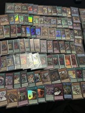 Massive yugioh cards lot all rarities many sets ultra secret qcr 120+ cards picture