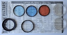 Tiffen Photar Series 7 Filter Lot 82A, FL-B, B-1 1/2 #712 Adapter Retaining Ring picture