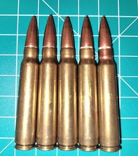 7.7x58 Arisaka Snap Caps Set of 5 Japanese 7.7 Jap Real Weight  picture