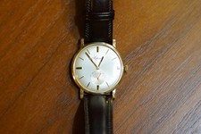 Asprey & Co. Vintage Wristwatch 9ct Yellow Gold Case 33mm Birmingham 1977 picture