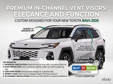 Windows Vent Visors In-Channel Rain Guards Deflectors Fits Toyota RAV4 2026 picture