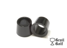 GRAIL GOLF NEW PREMIUM BLK TAPER TIP IRON FERRULES .355 .394