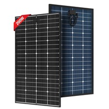JJN N-Type 200W 12V Bifacial Solar Panel 25% High Efficiency 200W 16BB N-Type picture