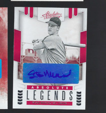 2020 Panini Absolute AL 11 Stan Musial Signed St. Louis Cardinals Auto picture