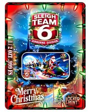 2024 Sleigh Team 6 Airbourne Division Colorized 1/2 oz Silver Bar in Card picture