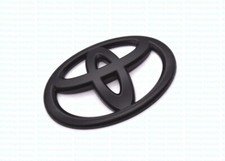 NEW 2022 23 24 Tundra Overlay Matte Blackout Overlay Front Grille Emblem Badge picture