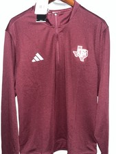 Size Large Adidas Texas A&M Aggies Men's 1/4-Zip up picture