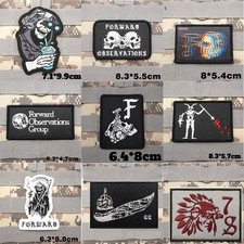 Forward Observations Group Morale Patch Embroidered Hook & Loop USA Seller picture