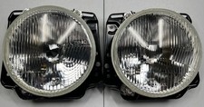 New VW MK2 H4 Euro Headlights Golf GTI 16V Jetta Rabbit L & R Sides w/City Light picture