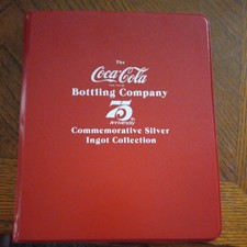 Silver Bar Vintage Coca-Cola Ingot Collection (16oz) picture